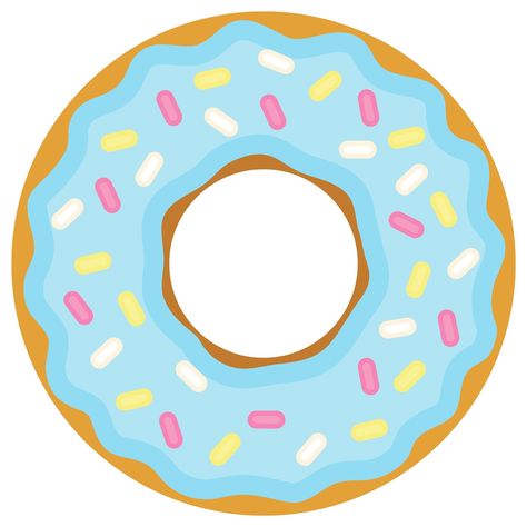 Donut Topper Printable, Donut Cake Topper Printable, Donuts Printable, Donuts Png, Donut Png, Cupcake Printable, Donut Cake Topper, Donut Clipart, Donut Printable