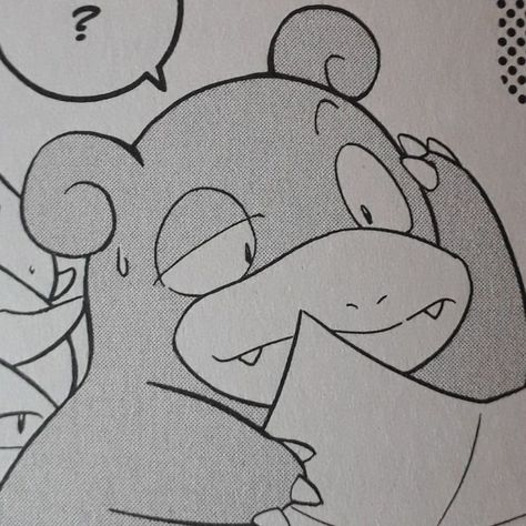 Pokemon Black And White Icon, Pokemon Manga Pages, Pokémon Manga Panels, Pokemon Manga Art, Pokemon Manga Pfp, Pokemon Manga Panels, Oshawott Icon, Pokemon Manga Icon, Slowbro Pokemon