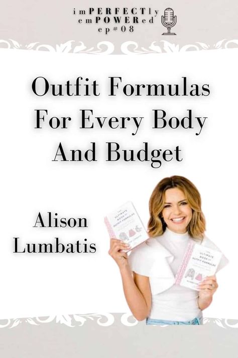 Join us as Alison Lumbatis reveals her outfit formulas for every body and budget to build your wardrobe, and make it easy to get dressed using items from your closet. Tap on this pin to get these tips and more with Ahna Fulmer // HammersNHugs.com. #fashion #capsulewardrobe #outfitformulas Outfit Formulas Alison Lumbatis, Outfit Formulas Women, Alison Lumbatis, Build Your Wardrobe, Skincare Organization, Outfit Formulas, Oral Health Care, Skin Care Items, Skincare Review