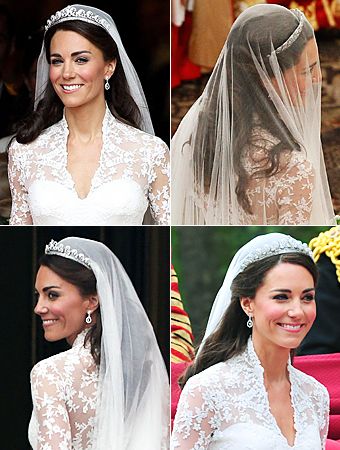 Exclusive: Kate Middleton's Hairstylists Dish on Her Wedding Day Look! | Get the inside scoop about Kate Middleton's wedding day hairstyle from her hairstylists Richard Ward and James Pryce. Tiara Hairstyle, William E Kate, Middleton Wedding, Wedding Hairstyles And Makeup, Kate Middleton Hair, Kate Middleton Wedding, The Royal Wedding, Side Hairstyles, Princess Kate Middleton