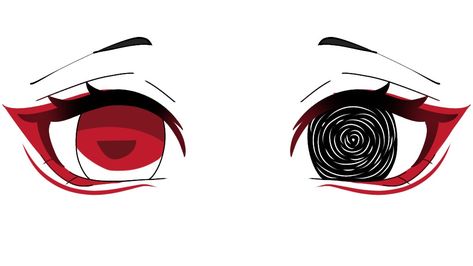 How To Draw Demon Eyes, Demon Slayer Eyes Reference, Kny Eyes Ideas, Demon Eyes Anime, Demon Slayer Eyes Base, Demon Slayer Eyes Drawing, Kny Eyes Base, Demon Slayer Oc Eyes, Anime Eyes Design