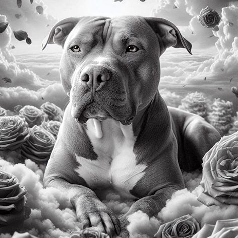 Staffy Tattoos, Drawing Pitbull, Pitbull Dog Tattoo, Bully Tattoo, Pet Portrait Tattoos, Pet Tattoo Ideas, Pitbull Drawing, White Pitbull, Pet Tattoos