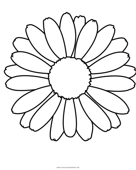 Daisy Coloring Page - Ultra Coloring Pages Daisy Coloring Pages, Fun Easy, Coloring Page, Coloring Pages, Daisy, Color, Colouring Pages