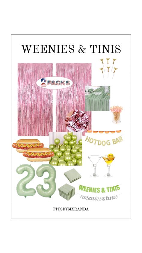 WEENIES & TINIS PARTY DECOR | LINKED IN BIO #decor #decorinspo #party #martini Dog Christmas Photos, Martini Party, 30th Birthday Themes, 21st Bday Ideas, Birthday Dinner Party, Dinner Party Themes, 28th Birthday, 27th Birthday, Bachelorette Decorations