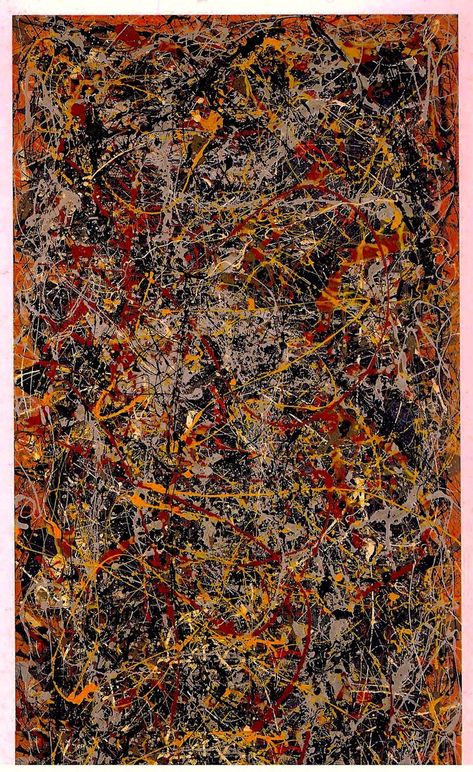 Jackson Pollock ~ Number 5, 1948 Jackson Pollock Number 5, Jackson Pollock Art, Pollock Paintings, Lee Krasner, Pulp Art, Jackson Pollock, Pop Surrealism, Famous Art, Number 5