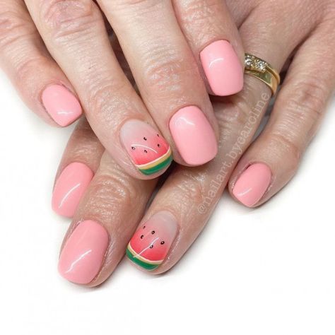 watermelon nails, summer nails, cute summer nails, summer nails 2022, watermelon nail art, watermelon nails designs, watermelon tip nails, watermelon ombre nails, summer nail art designs, fruity nail art design, nail designs 2022, watermelon acrylic nails, watermelon nail design ideas Pink Watermelon Nails, Nails Watermelon, Watermelon Nail Designs, Watermelon Nail, Watermelon Nail Art, Fun Summer Nails, Watermelon Nails, Pink Watermelon, Cute Watermelon