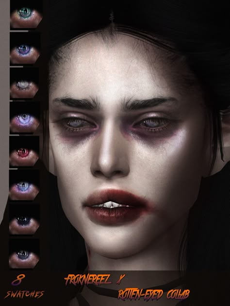 rotten-eyed:   FROKNEREEZ X ROTTEN-EYED COLLAB ... | love 4 cc finds Sims 4 Teary Eyes, Sims 4 Cc Face Eyes, Ts4 Zombie Cc, Zombie Sims 4 Cc, Sims4 Cc Skin Overlays, Sims 4 Zombie Cc, Sims 4 Eye Cc, Sims 4 Cc Eyeshadow, Eyes Sims 4 Cc