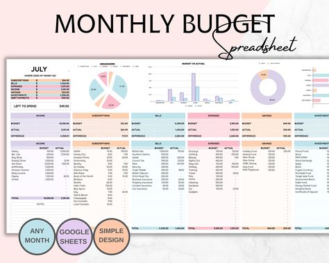 Budget Planner Ideas Saving Money in 2024 | Budget planner template, Budget planner, Budget spreadsheet template Budget Tracker Google Sheets, Spreadsheet For Bills Budget Planner, Budgeting Finances Google Sheets, Budgeting Finances Spreadsheet, Spreadsheet Design Ideas, Google Spreadsheet Template, Budget Spreadsheet Template Free, Couples Budget Template, Google Sheets Budget Template Free