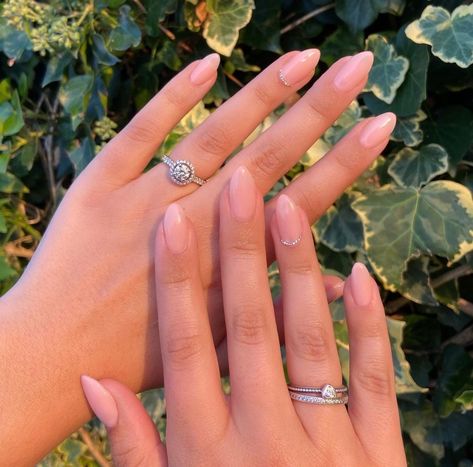 Wedding Nail Ideas, Engagement Nails, Wedding Manicure, Bridal Nail Art, Nude Nail Polish, Wedding Nail, Wedding Nails For Bride, Wedding Nails Design, Instagram Nails