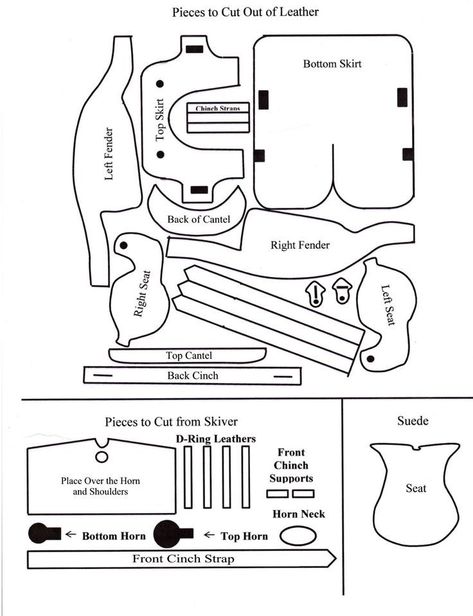 Model Horse Saddle Patterns, Model Horse Tack Patterns, Model Horse Tack Diy, Western Pleasure Saddle, Mini Horse Tack, Miniature Horse Tack, Horse Tack Diy, Model Horse Tack, Diy Horse Barn