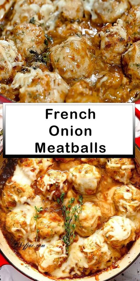 French Onion Meatballs, Onion Meatballs, Meatball Recipes Easy, Toddler Easter, Beef Dinner, French Onion, Meatball Recipes, Beef Dishes, Hairstyles Black