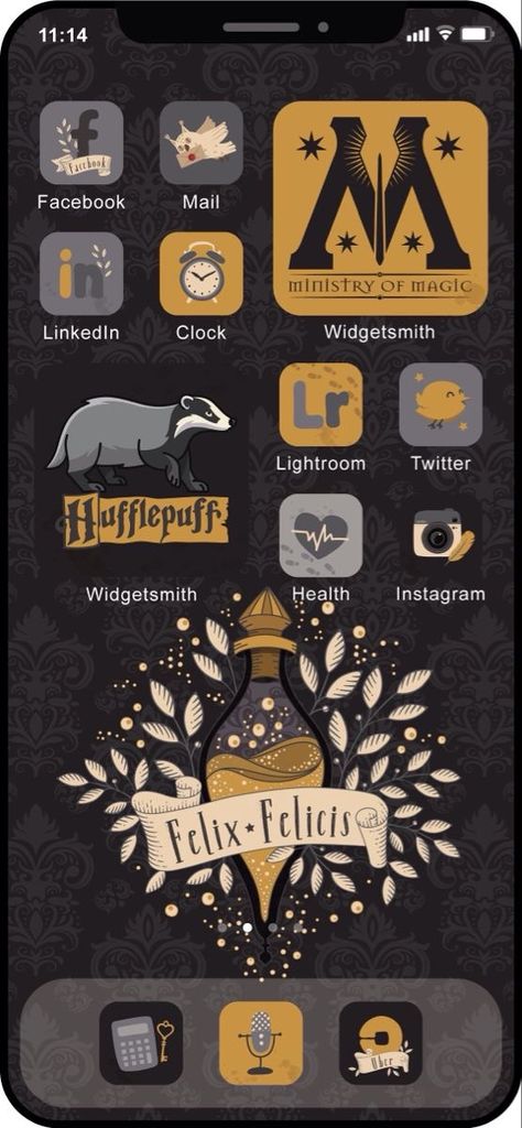 Hufflepuff App Icons, Harry Potter App Icons, Harry Potter App, Harry Potter Wallpaper Phone, Harry Potter Stickers, Hufflepuff Aesthetic, Harry Potter Background, Potter Aesthetic, Harry Potter Icons