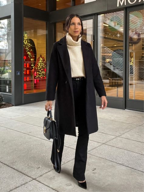 Shop The Drop Women's Noa Trench Coat and other curated products on LTK, the easiest way to shop everything from your favorite creators. Pea Coat Outfits, Long Pea Coat, Modern Chic Fashion, Airport Chic, Outfits Formal, Classy Fall Outfits, Chic Outfits Classy, Casual Weekend Outfit, Classy Summer Outfits