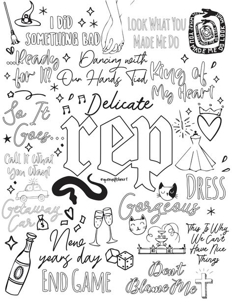 Taylor Swift Coloring Pages Songs, Taylor Swift Coloring Pages, Swiftie Party, Taylor Swift Games, Taylor Swift Book, Taylor Swift Birthday Party Ideas, Taylor Swift Drawing, Taylor Swift Images, Taylor Swift Tattoo