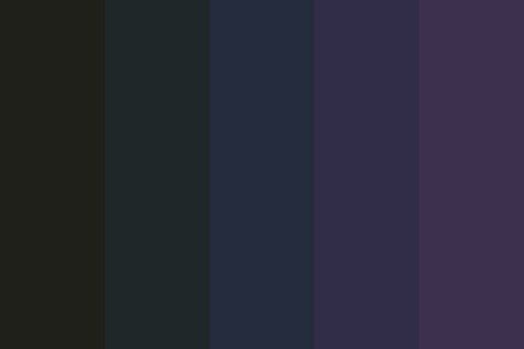 Raven Feather Color Palette ( http://www.color-hex.com/color-palette/33530 ) Black Palette Aesthetic, Raven Color Palette, Purple Halloween Color Palette, Crow Color Palette, Vampiric Color Palette, Necromancer Color Palette, Underworld Color Palette, Purple Grey Black Color Palette, Black Hole Color Palette