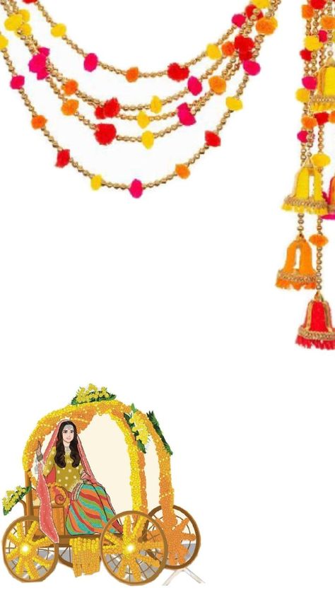 #mehendibride Haldi Decoration Ideas, Couple Illustration Wedding, Digital Invitations Wedding, Mehndi Designs For Kids, Bridal Gift Wrapping Ideas, Invitation Background, Wedding Crafts Diy, Wedding Invitation Card Design, Wedding Card Design