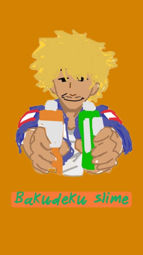 BAKUDEKU SLIME by pixeldrink Baku Deku Slime, Pixel Drink, Mha Cringe, Baku Deku, Goofy Ahh Memes, Weird Kid, Elementary School Counselor, Anime Lol, Funny Black People