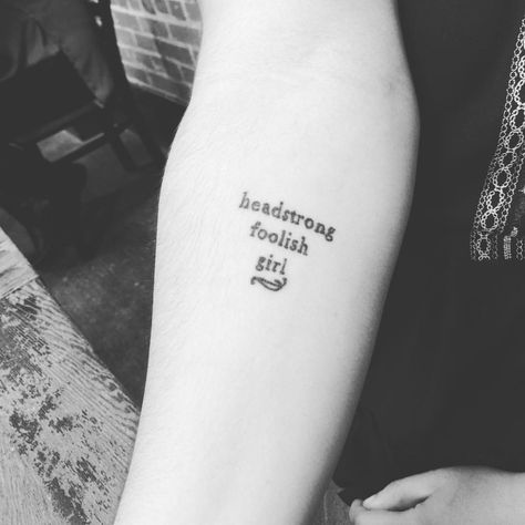 Tattoo Ideas Pride, Austen Tattoo, Jane Austen Tattoo, Pride And Prejudice Tattoo, Tattoo Ideas Minimalist, Teacher Tattoos, Pride And Prejudice Jane Austen, Pride And Prejudice Jane, Bookish Tattoos