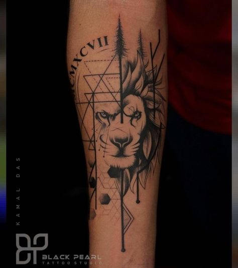 Cheyenne Tattoo, Buddhism Tattoo, Lion Forearm Tattoos, Leo Zodiac Tattoos, Geometric Lion Tattoo, Simpsons Tattoo, God Tattoo, Tattoo Lion, Half Sleeve Tattoos Drawings