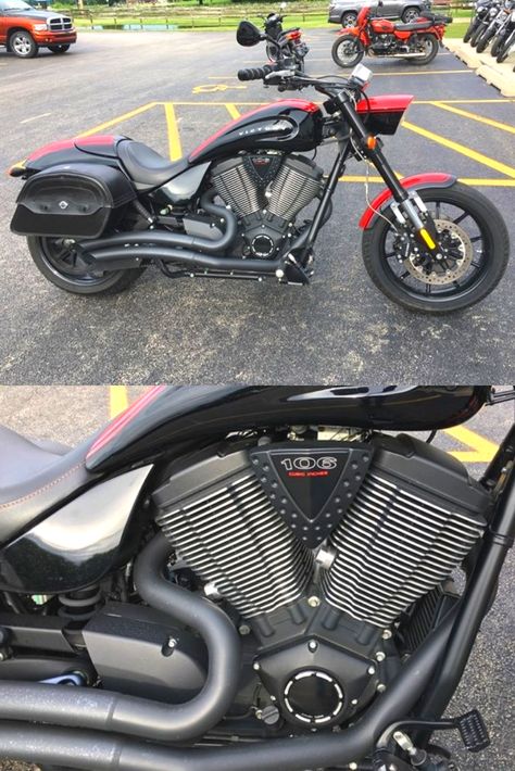 2016 Victory Hammer S at Randy's Cycles in Marengo, Illinois. Victory Hammer, Victory Motorcycles, Motorcycle Garage, Born Free, Touring Bike, A Ship, Motorcycles For Sale, Illinois, Victorious