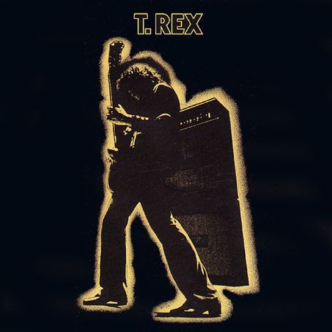 On the LP chart of 9 October 1971, the album that confirmed Bolanmania, T.Rex’s Electric Warrior, debuted at No. 2. Electric Warrior, Greatest Album Covers, Rock Album Covers, Classic Album Covers, Rock Cover, Cool Album Covers, Marc Bolan, Lp Cover, Great Albums