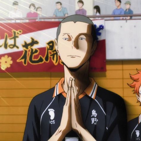 #tanaka #haikyuu #karasuno Haikyuu Reaction Pics, Haikyuu Funny Pictures, Funny Haikyuu Pictures, Haikyuu Tanaka, Haikyuu Photos, Tanaka Haikyuu, Annoyed Face, Tanaka Ryuunosuke, Haikyuu Meme