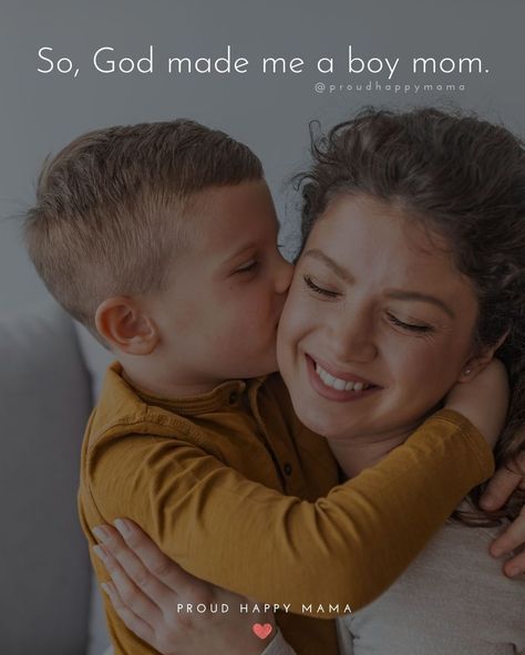 Boy Mom Quotes - There is no denying that that raising boys is a unique yet incredible experience. So, if you are blessed to be a mom of boys or maybe you’re expecting a baby boy, then these boy mom quotes are sure to warm your heart (and give you a little giggle). Here you’ll find the best baby mother of boy quotes, baby boy mom quotes, being a boy mom quotes, mother and son quotes, little boy quotes, and funny boy mom quotes. #boymom #raisingboys #motherhoodquotes Mother Quotes For Son, Second Born Son Quotes, Quotes For Mom And Son, Mother And Son Caption, Quotes Mother And Son, Quotes About Being A Mom To A Son, Single Mom And Son Quotes, My Baby Boy Quotes Sons, Son Mom Quotes