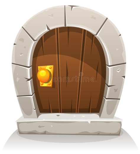 Fairy Herb Garden, Hobbit Door, Kid Book, Cartoon House, Mini Fairy Garden, Curved Wood, Cartoon Wall, Wood Door, A Cartoon