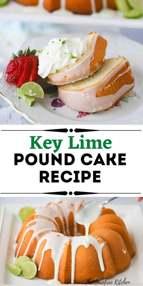 Key Lime Bundt Cake, Lime Cake Recipe, Key Lime Pound Cake, Lime Pound Cake, Lime Glaze, Key Lime Cake, Lime Cake, Lime Recipes, Pound Cakes