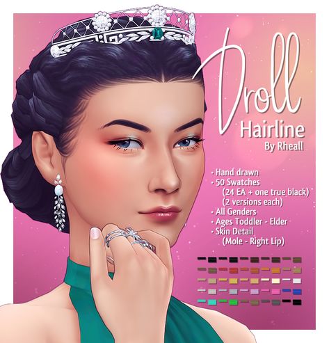 Sims 4 Hairline Maxis Match, Sims4 Hairline Cc, Ts4cc Maxis Match Accessories, Hairline Cc Sims 4, Ts4 Hairline Cc, Sims 4 Royal Cc Hair Maxis Match, Hairline Sims 4 Cc, Sims 4 Maxis Match Highlight, Sims 4 Head Pieces Cc