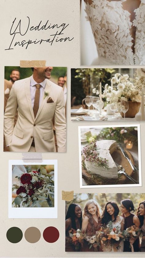 Wedding inspiration mood board, editable design | premium image by rawpixel.com / Jubjang Mood Board Layout, Collage Layout, Wedding Collage, Wedding Moodboard, Photo Collage Design, Collage Design, Wedding Mood Board, Best Templates, Wedding Images