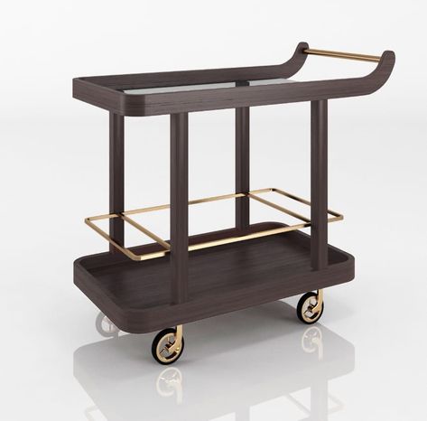 Trolly Design, Coffee Trolley, Food Trolley, Kitchen Trolley, Bottle Holders, Furniture Making, A Food, Dining Room, Lounge