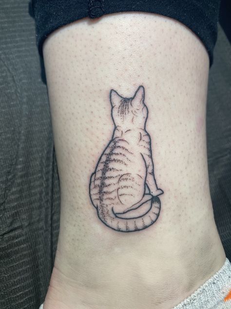 Minimal Cat Tattoo, Cat Lover Tattoo, Minimalist Cat Tattoo, Kitten Tattoo, Kitty Tattoos, Stick Tattoo, Shadow Tattoo, Cat Tattoo Simple, Black Cat Tattoos