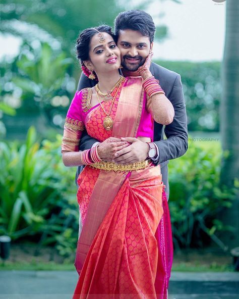 Photraits (@photraits) on Instagram: “All you need is someone to hold you like that ,forever❤️ . . Here is the final picture of our insta…” Surya Jyothika, Images To Draw, भारतीय दुल्हन संबंधी, Marriage Photoshoot, शादी की तस्वीरें, Indian Bride Photography Poses, Indian Wedding Poses, Indian Wedding Photography Couples, Engagement Photography Poses