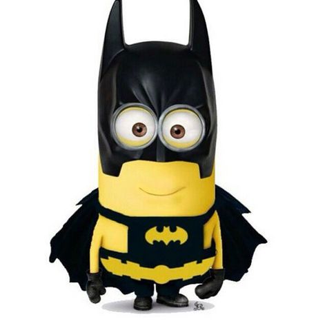 Bat minion Minion Superhero, Batman Minion, Batman Meme, Minion Stickers, Minion Toy, Despicable Minions, Minion Characters, Minion Love, Happy Birthday Minions