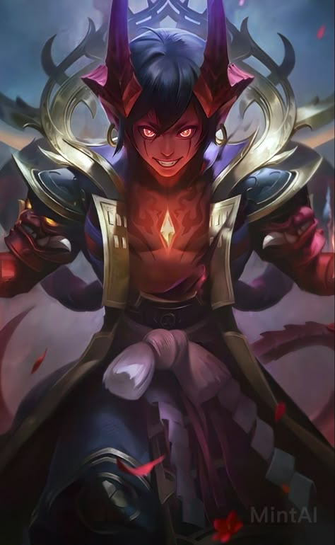 Dyrroth Collector Skin, Dyroth Mlbb, Mobile Legends Funny Wallpaper, Dyroth Art, Mobile Legends Wallpaper, Mlbb Skin, Mobile Cartoon, Legends Wallpaper, Aesthetic Profile Picture Cartoon Soft