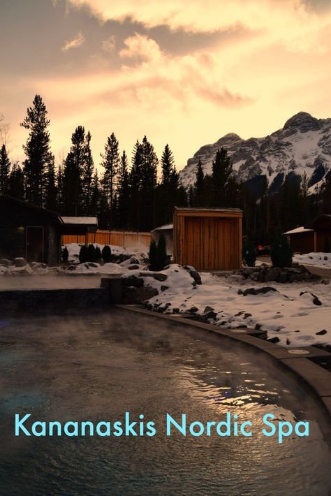 Kananaskis Nordic Spa pools - now opened in kananaskis Country Nature Spa, Canadian Humor, Visit Canada, Take A Hike, Canadian Rockies, Beautiful Mountains, Blow Your Mind, Canada Travel, Travel Inspo