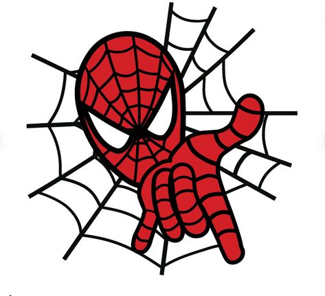 Spider Man Drawing, Spider Man Web, Spiderman Web, Spiderman Shirt, Spiderman Theme, Spiderman Kids, Disney Drawings Sketches, Spiderman Art Sketch, Spiderman Birthday