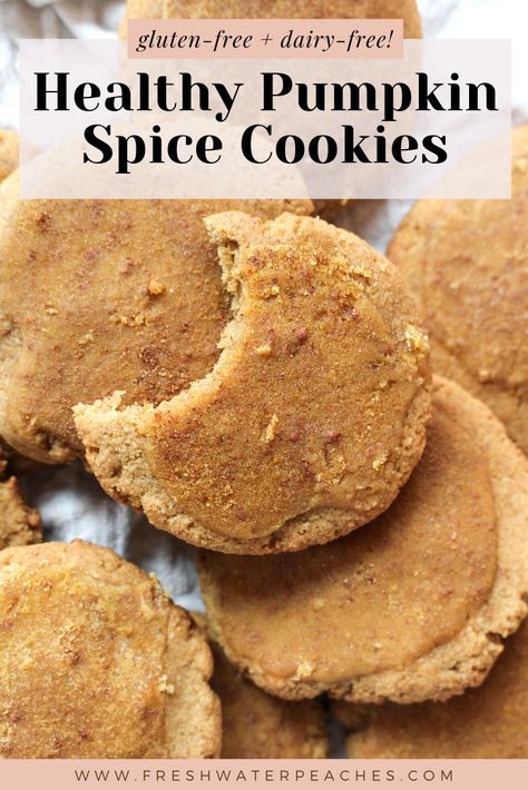 Gluten Free Pumpkin Chocolate Chip, Almond Flour Pumpkin, Gluten Free Pumpkin Cookies, Pumpkin Cookies Healthy, Gluten Free Pumpkin Recipes, Gluten Free Pumpkin Spice, Gluten Free Desserts Healthy, Pumpkin Sugar Cookies, Pumpkin Cookie Recipe