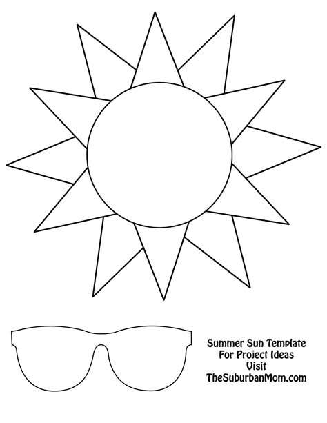 Summer Sun Template Montessori Birthday, Sun Craft, Sun Template, Summer Crafts For Toddlers, Summer Preschool Crafts, Summer Animals, Toddler Projects, Sun Crafts, Weather Crafts