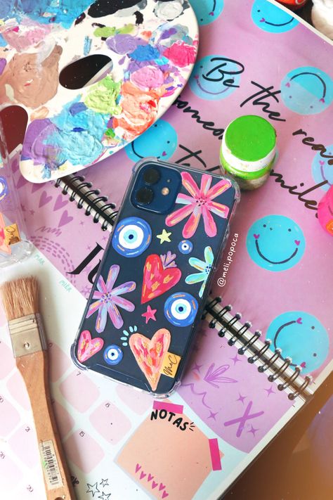 Fabric Colour Painting, Artsy Phone Cases, Phone Case Diy Paint, Cute Patterns Wallpaper, Diy Phone Case, Custom Case, Color Of Life, Cute Pattern, Pattern Wallpaper