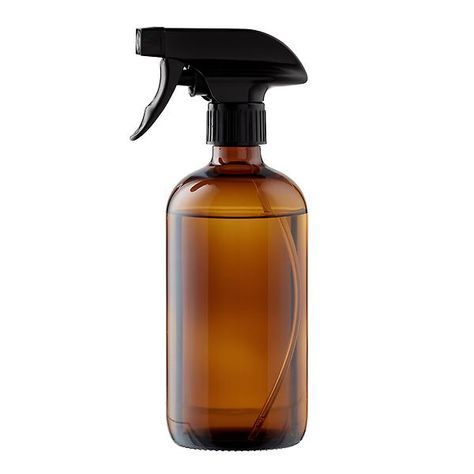 Amber Glass Spray Bottle | The Container Store Mudd Room, Amber Spray Bottle, Laundry Room Baskets, Cleaning Inspiration, Drying Rack Laundry, Amber Glass Bottles, Glass Canisters, Glass Spray Bottle, Metal Baskets