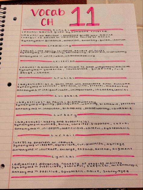 English vocabulary aesthetic notes Vocabulary Words Aesthetic Notes, Vocabulary Notes Ideas Aesthetic, Vocabulary Asthetic Notes, How To Take Vocabulary Notes, Vocabulary Aesthetic Notes, Cute Vocabulary Notes, Notes Aesthetic Vocabulary, Vocabulary Journal Ideas, Definitions Aesthetic Notes