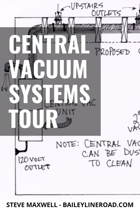 This video explains how central #vacuum systems work and why you should at least consider roughing in the vac pipes and wires before closing up the walls and ceilings as part of a basement finishing campaign. #Vacuum #vacuumcleaner #vacuuming #vacuumcleaning #vacuumed Chore Checklist, Central Vacuum System, Basement Finishing, Waste Collection, Central Vacuum, Instructional Video, Finishing Basement, Home Maintenance, Basement