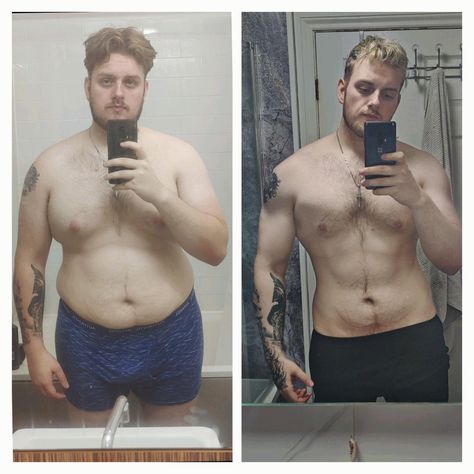 What you can see here is a progress picture showing a fat loss from 294 pounds to 224 pounds. That's an impressive loss of 70 pounds. After Pictures, Progress Pictures, Before And After Pictures, Tall Guys, Get In Shape, This Man, Fat Loss, Picture Show, 6 Months