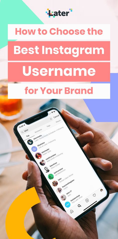 Finding perfect Instagram usernames (that are still available) can be tough! It’s essential that your Instagram account is easy to find — and one to remember, so you can grow your Instagram following! In this blog post, we’re revealing our tips to help you choose the best Instagram username for your brand, plus everything you need to know before you make the big switch! #InstagramUsername #InstagramHacks #InstagramBranding Username For Business Account, Business Usernames For Instagram, Best Instagram Username, Cool Usernames For Instagram, Instagram Usernames, Username Generator, Grow Instagram Followers, Usernames For Instagram, Instagram Username