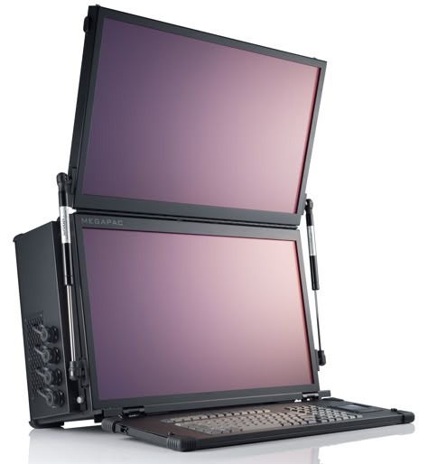 ACME Portable: First Ever Portable Workstation with 4K Resolution | Business Wire Foldable Workstation, Portable Workstation, Computer Projects, Portable Computer, New Technology Gadgets, Pc Parts, 3d Street Art, High Tech Gadgets, Old Computers