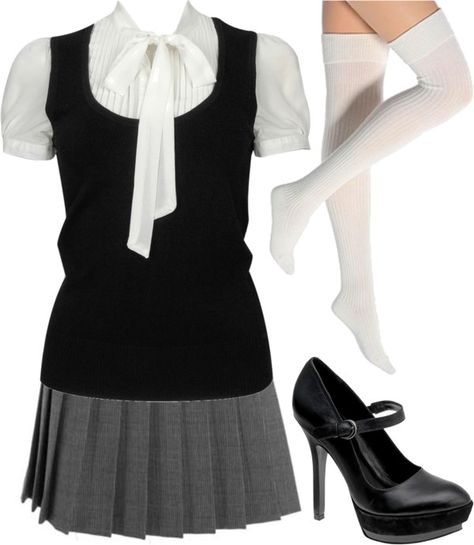 "Archer School for Girls Uniform - 05" by cassidyklein ❤ liked on Polyvore Unique School Uniforms, How To Style Uniforms For School, School Uniform Png, Uniform Png, School Outfits Uniform, Cute School Uniform, Uniform Aesthetic, Rich Girl Style, Uniform School