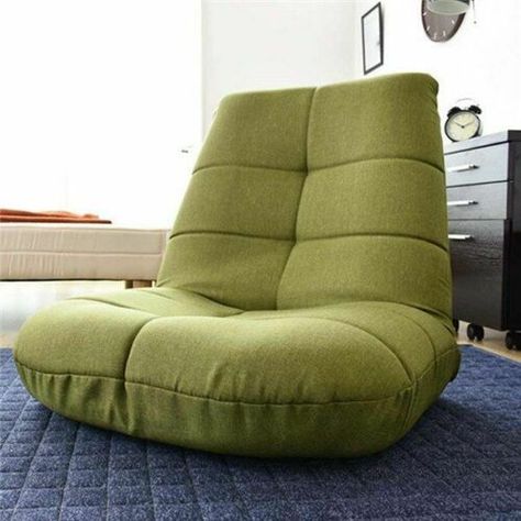 Japanese Chair, Meditation Chair, Upholstery Armchair, Living Room Upholstery, Single Sofa Bed, Bed Linen Design, Green Sofa, Occasional Chair, Leisure Chair