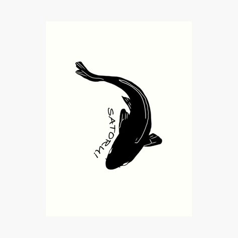 Get my art printed on awesome products. Support me at Redbubble #RBandME: https://www.redbubble.com/i/art-print/Getou-Suguru-Koi-Fishes-by-Kagurachi/151241941.1G4ZT?asc=u Getou Suguru Fish, Friends Or Lovers, Koi Fishes, Koi Fish Designs, Fish Art, Koi Fish, Tag Art, Jujutsu Kaisen, Cotton Paper